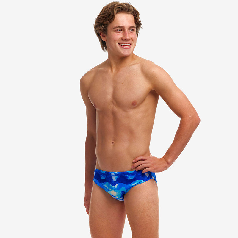 Funky Trunks - Dive In - Boys Eco Classic Briefs