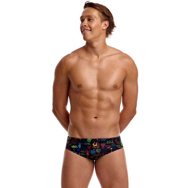 Funky Trunks - Doodles - Mens Eco Seamed Briefs