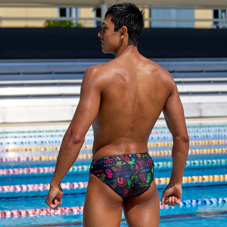 Funky Trunks - Doodles - Mens Eco Seamed Briefs