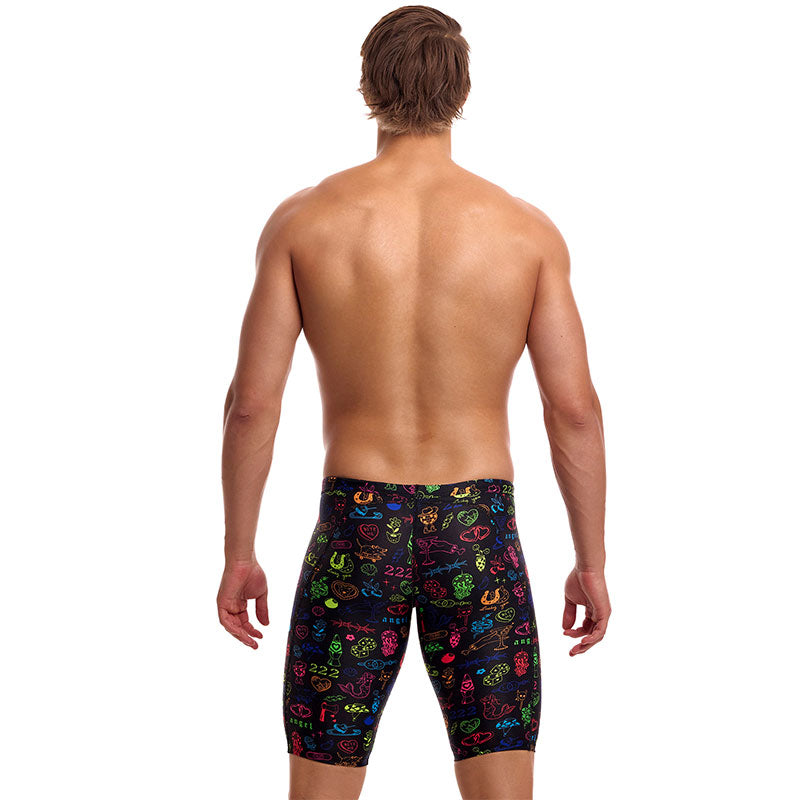 Funky Trunks - Doodles - Mens Eco Training Jammers