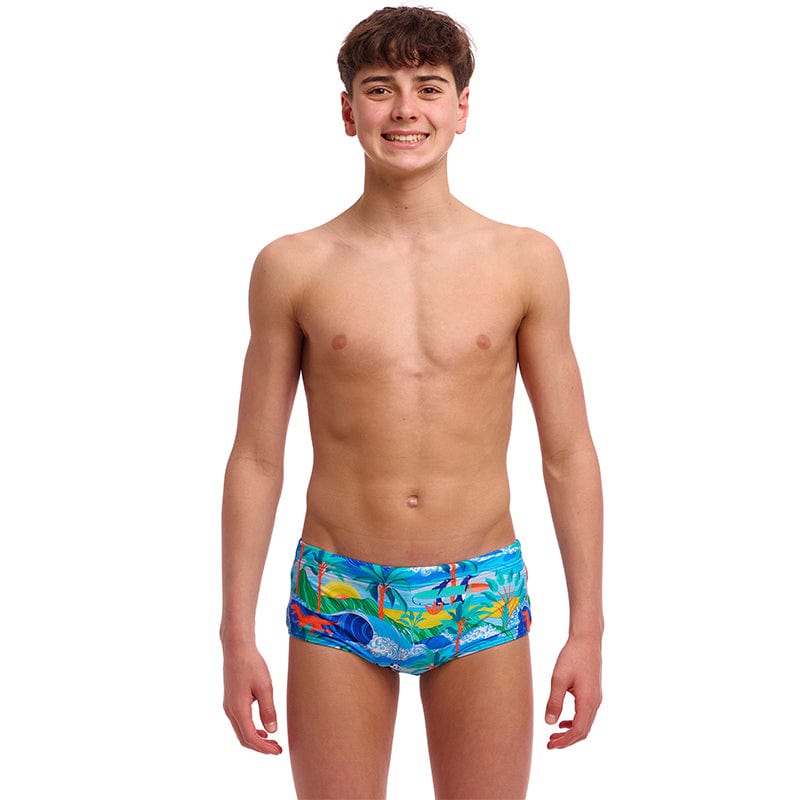 Funky Trunks - Duuude - Boys Eco Sidewinder Trunks
