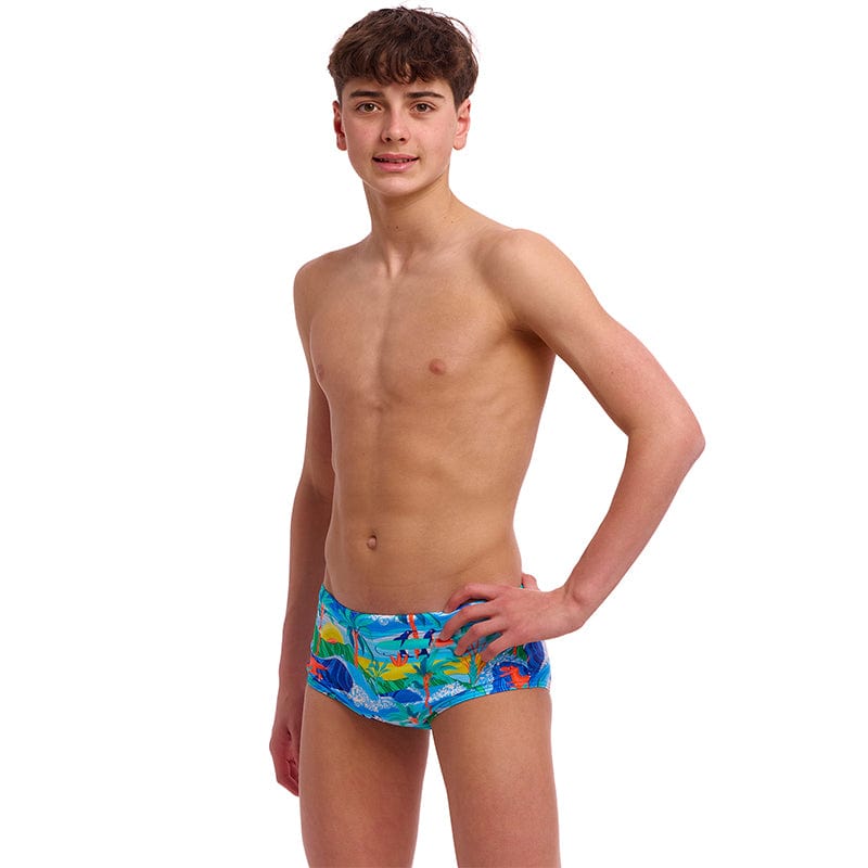 Funky Trunks - Duuude - Boys Eco Sidewinder Trunks