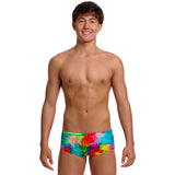 Funky Trunks - Falling Colours - Boys Eco Sidewinder Trunks