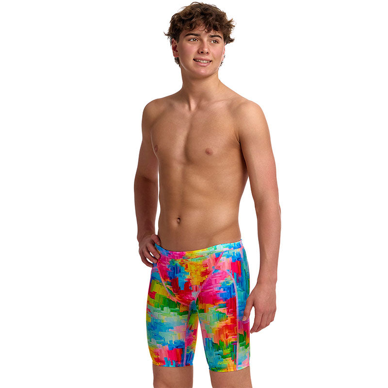Funky Trunks - Falling Colours - Boys Eco Training Jammers