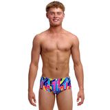 Funky Trunks - Fault Lines - Boys Eco Sidewinder Trunks