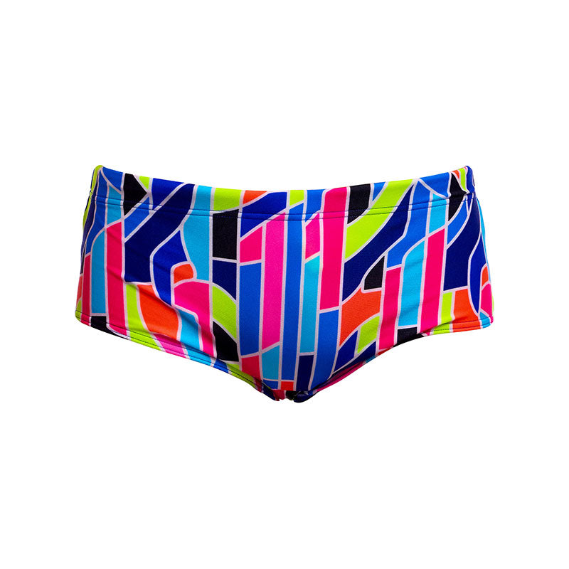 Funky Trunks - Fault Lines - Boys Eco Sidewinder Trunks
