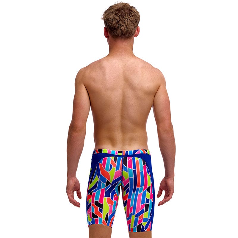 Funky Trunks - Fault Lines - Boys Eco Training Jammers