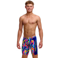 Funky Trunks - Fault Lines - Boys Eco Training Jammers