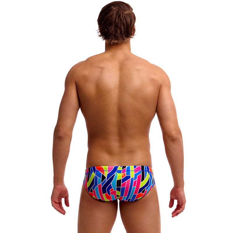 Funky Trunks - Fault Lines - Mens Eco Classic Briefs