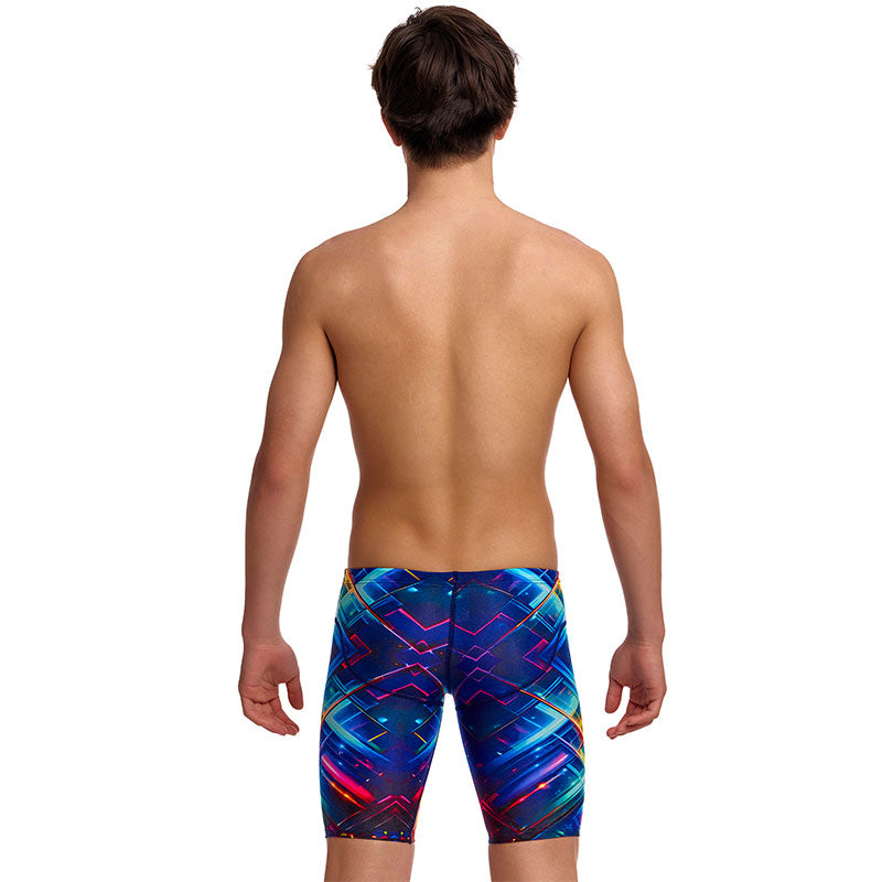 Funky Trunks - Firefly Sparkle - Boys Eco Fast Training Jammers