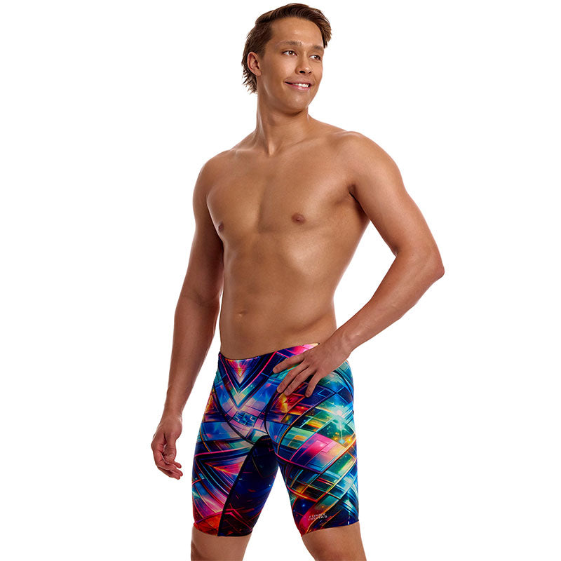 Funky Trunks - Firefly Sparkle - Mens Eco Fast Training Jammers