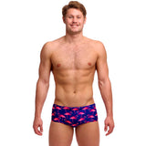 Funky Trunks - Flocked Up - Mens Eco Sidewinder Trunks