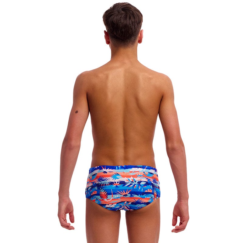 Funky Trunks - Forever Fossil - Boys Eco Sidewinder Trunks