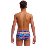 Funky Trunks - Forever Fossil - Boys Eco Sidewinder Trunks