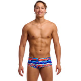 Funky Trunks - Forever Fossil - Mens Eco Sidewinder Trunks