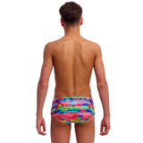 Funky Trunks - Free Foliage - Boys Eco Sidewinder Trunks
