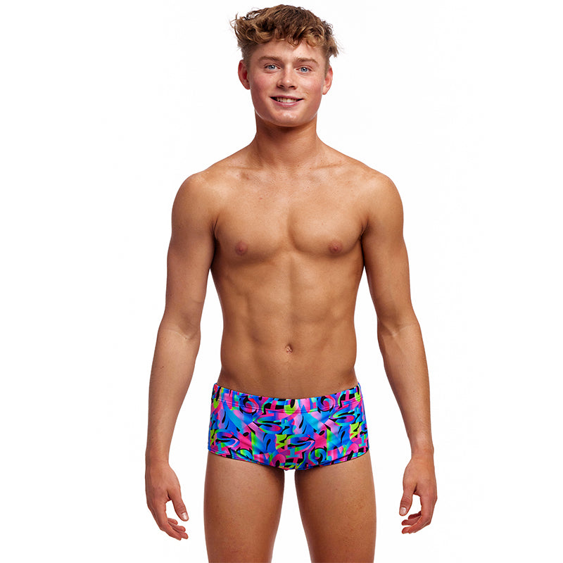 Funky Trunks - Funk & Blues - Boys Eco Sidewinder Trunks