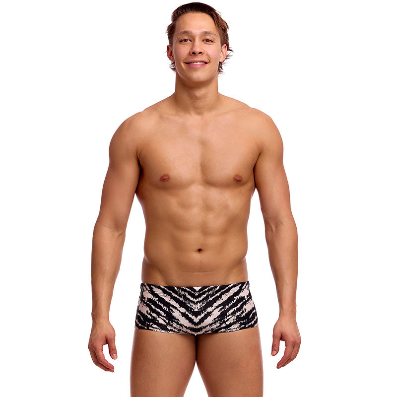 Funky Trunks - Fur Elise - Mens Eco Sidewinder Trunks