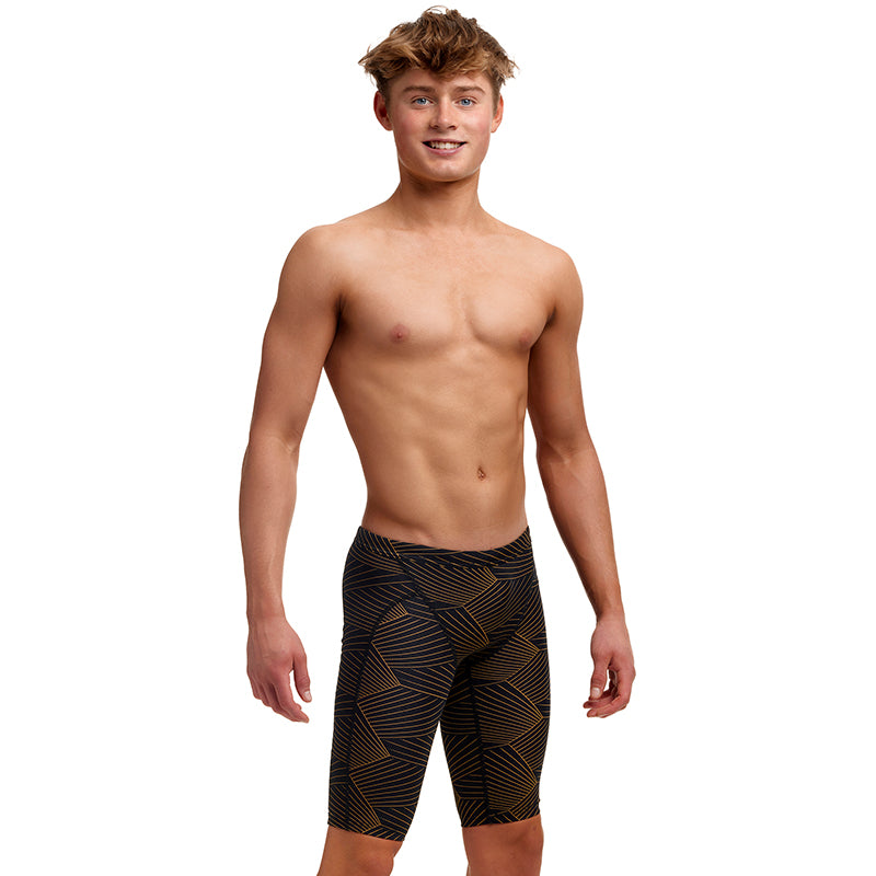 Funky Trunks - Gold Weaver - Boys Eco Training Jammers