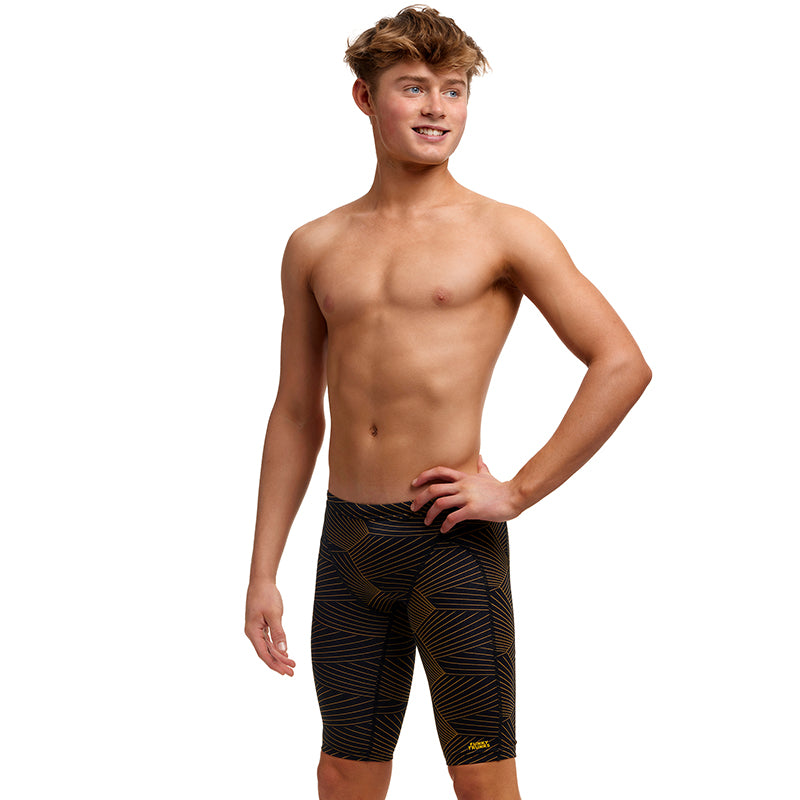 Funky Trunks - Gold Weaver - Boys Eco Training Jammers