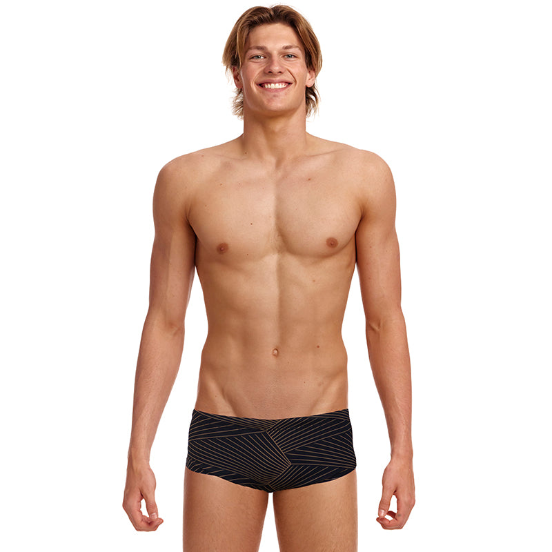 Funky Trunks - Gold Weaver - Mens Eco Sidewinder Trunks