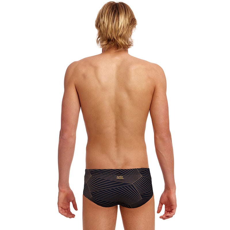 Funky Trunks - Gold Weaver - Mens Eco Sidewinder Trunks