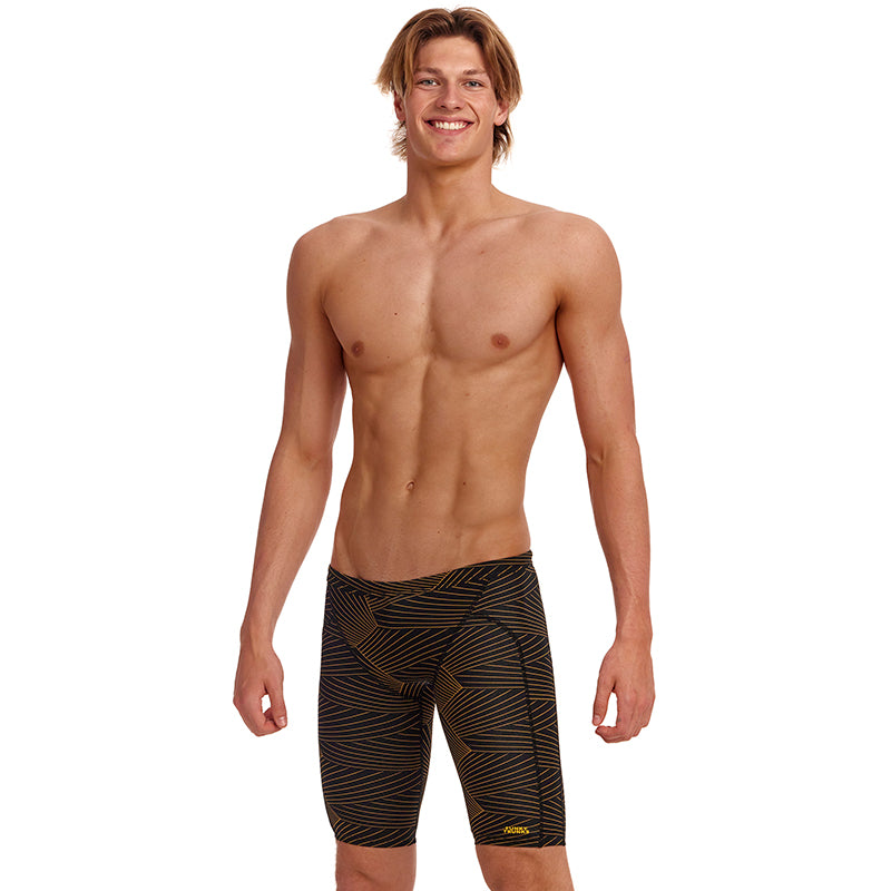 Funky Trunks - Gold Weaver - Mens Eco Training Jammers