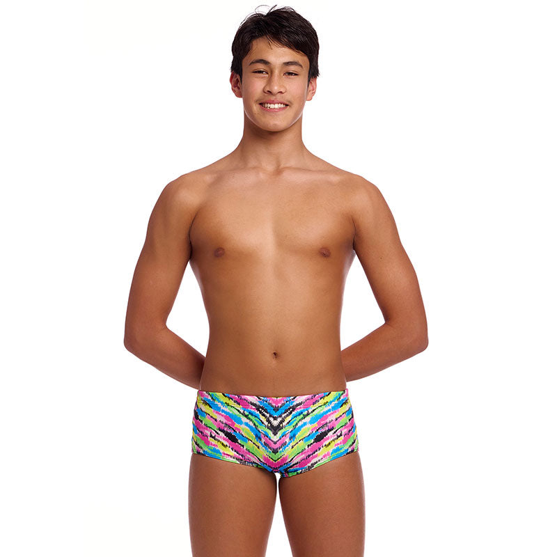 Funky Trunks - Happy Hide - Boys Eco Sidewinder Trunks