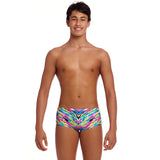 Funky Trunks - Happy Hide - Boys Eco Sidewinder Trunks