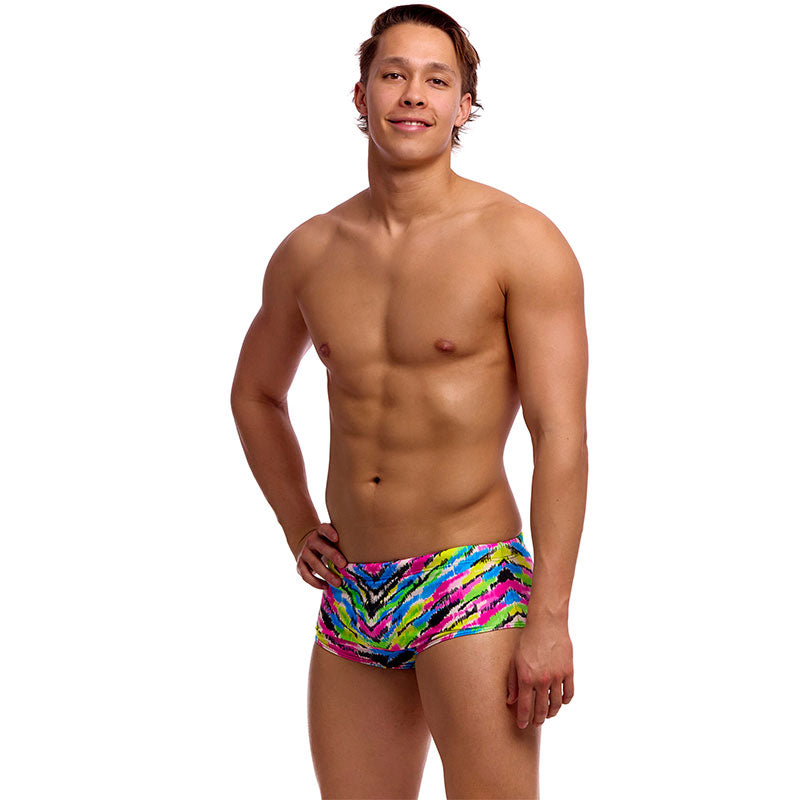 Funky Trunks - Happy Hide - Mens Eco Sidewinder Trunks
