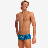 Funky Trunks - Help Me Rhombus - Boys Eco Sidewinder Trunks