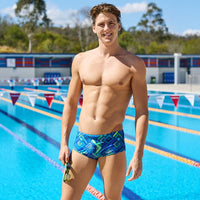 Funky Trunks - Help Me Rhombus - Mens Eco Sidewinder Trunks