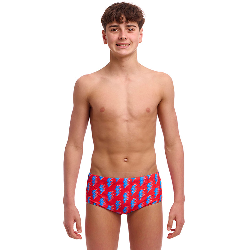 Funky Trunks - Hot Volt - Boys Eco Sidewinder Trunks