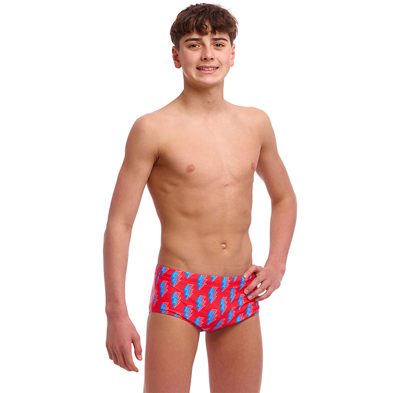 Funky Trunks - Hot Volt - Boys Eco Sidewinder Trunks