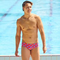 Funky Trunks - Hot Volt - Mens Eco Classic Briefs