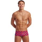 Funky Trunks - Hot Volt - Mens Eco Sidewinder Trunks