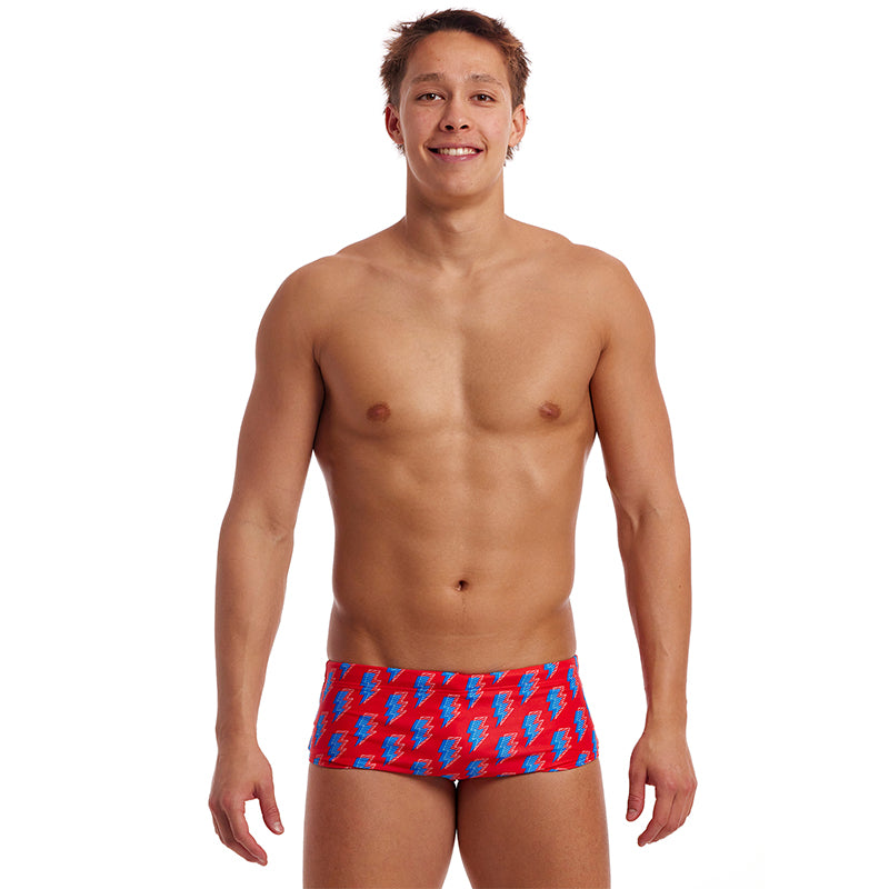 Funky Trunks - Hot Volt - Mens Eco Sidewinder Trunks