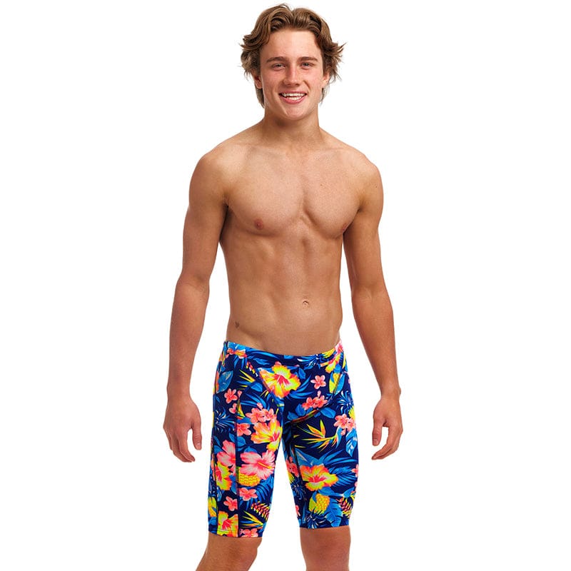 Funky Trunks - In Bloom - Boys Eco Training Jammers – Aqua Swim Supplies