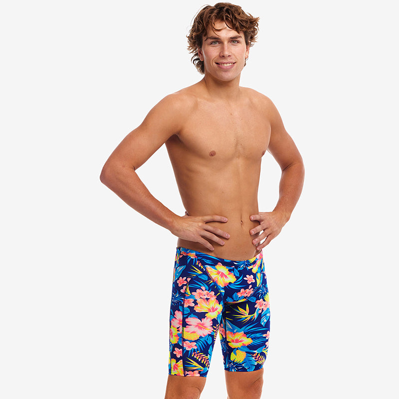 Funky Trunks - In Bloom - Mens Eco Training Jammers