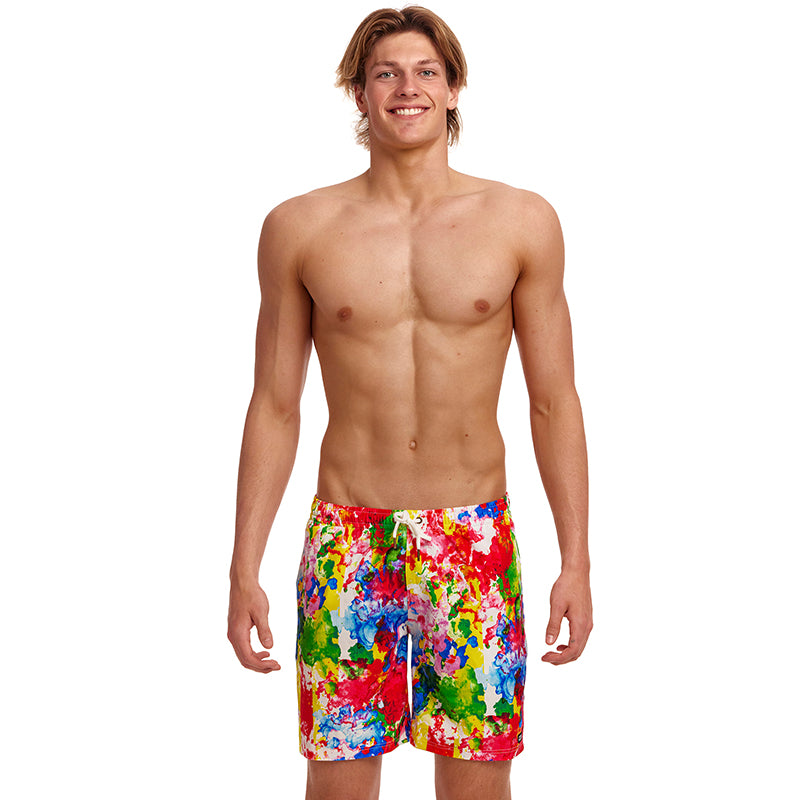 Funky Trunks - Ink Jet - Mens Long Johnny Shorts