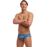 Funky Trunks - Jack Stack - Mens Eco Seamed Briefs