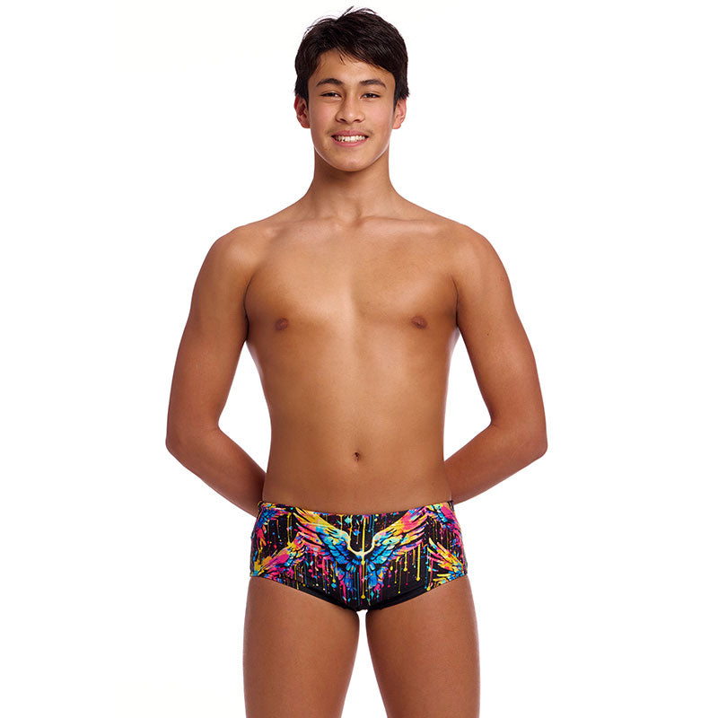 Funky Trunks - Killer Cupid - Boys Eco Sidewinder Trunks