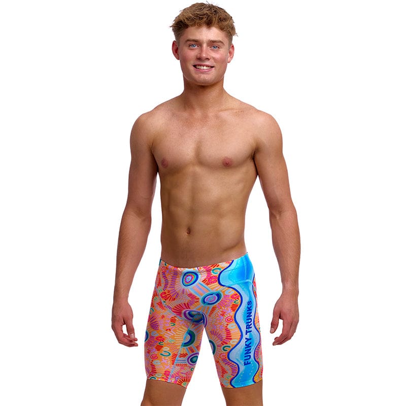 Funky Trunks - Kulin Colour - Boys Eco Fast Training Jammers