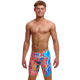 Funky Trunks - Kulin Colour - Boys Eco Fast Training Jammers