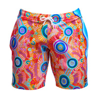 Funky Trunks - Kulin Colour - Boys Long Johnny Shorts