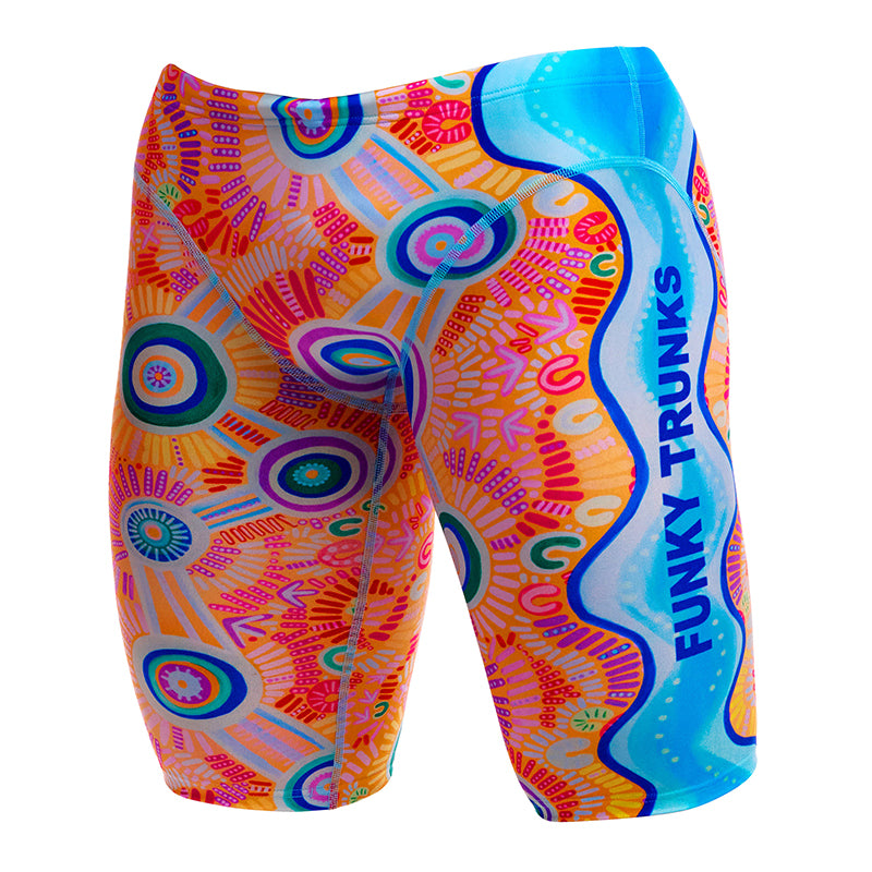 Funky Trunks - Kulin Colour - Mens Eco Fast Training Jammers