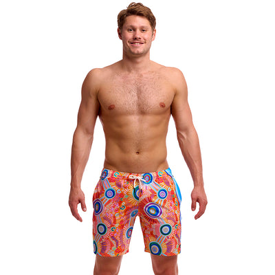 Funky Trunks - Kulin Colour - Mens Long Johnny Shorts