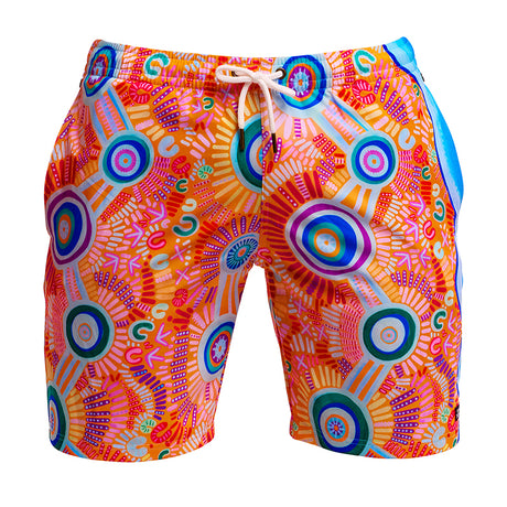 Funky Trunks - Kulin Colour - Mens Long Johnny Shorts
