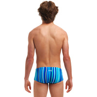 Funky Trunks - Lane Lines - Boys Eco Sidewinder Trunks