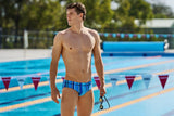 Funky Trunks - Lane Lines - Mens Eco Sidewinder Trunks